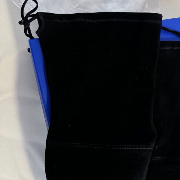 Brand new Stuart Weitzman black suede tall boots - Picture 6 of 8